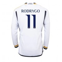 Real Madrid Rodrygo Goes #11 Domaci Dres 2023-24 Dugi Rukav